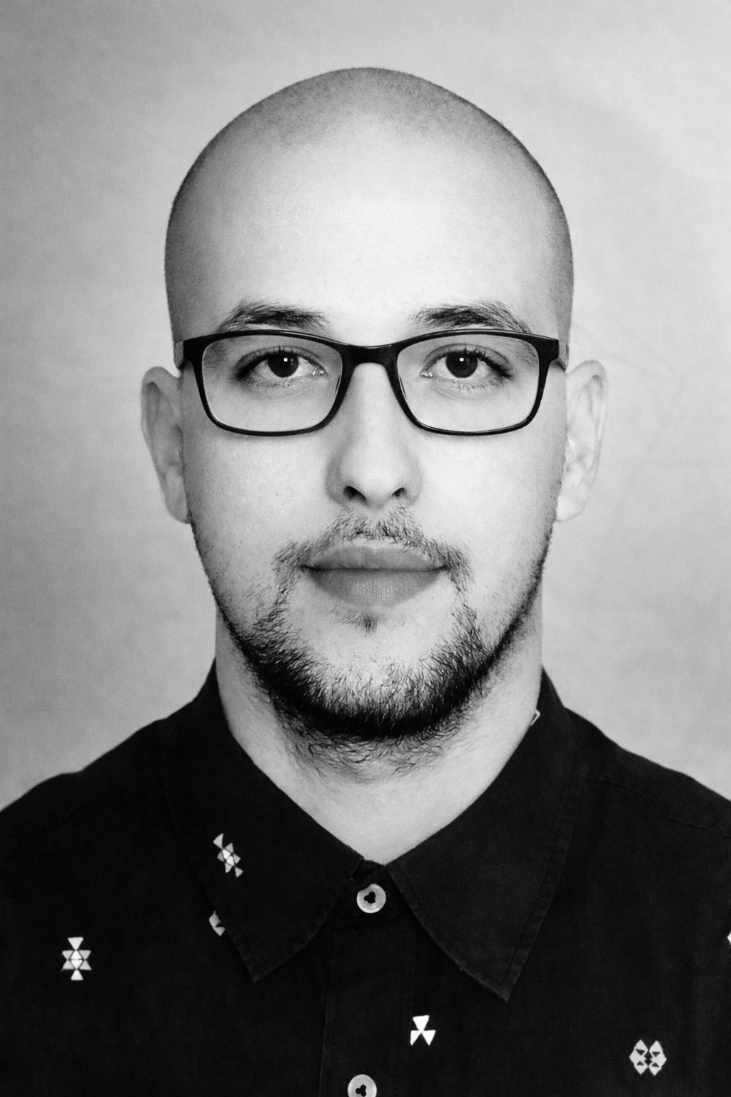 portrait monochrome d